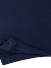 Lacoste Blue Core Polo Romper Set - Image 4 of 4