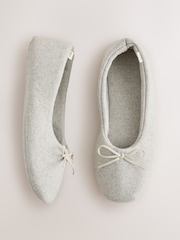 Gris - Pantuflas estilo bailarina - Imagen 4 de 8