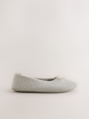 Gris - Pantuflas estilo bailarina - Imagen 6 de 8