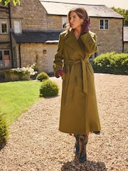 Lime Grønn - Love & Roses Wrap Over Tie Waistcoat - Bilde 1 av 5