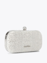 Carvela White Cecilia Hard Clutch Bag - Image 3 of 5