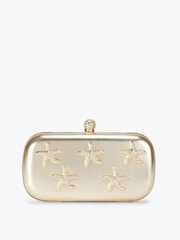 Carvela Gold Marina Star Fish Clutch Bag - Image 1 of 5