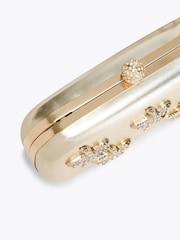 Carvela Gold Marina Star Fish Clutch Bag - Image 4 of 5