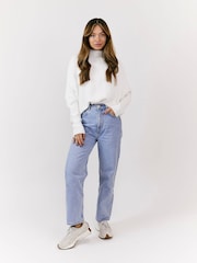 Style Cheat Cream Hope Jumper - Image 4 of 5