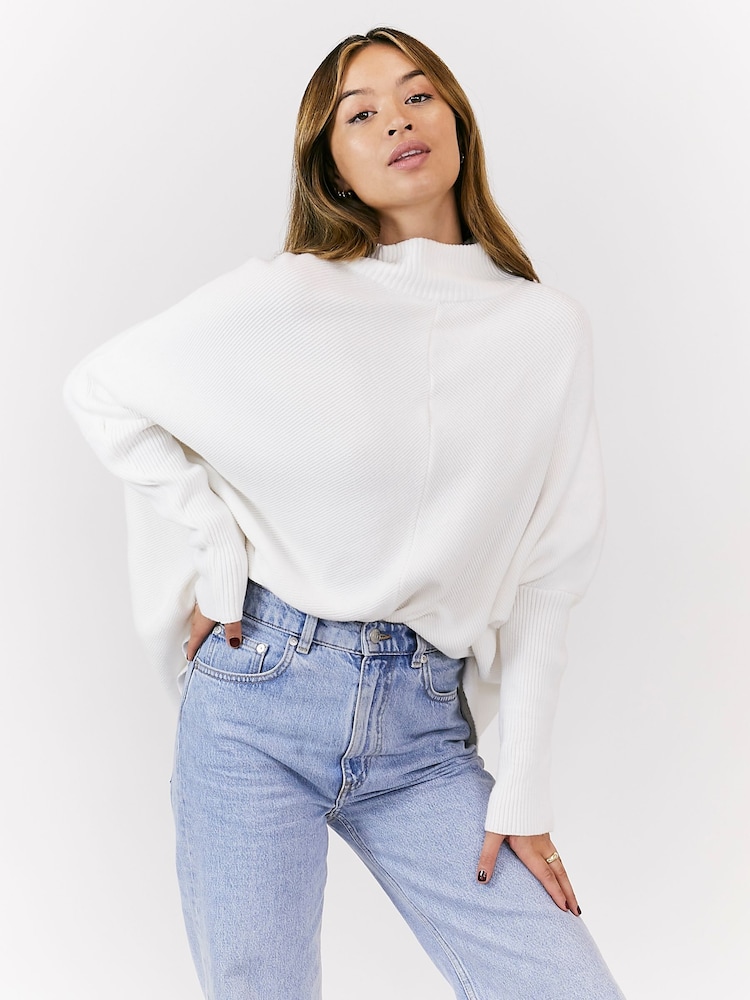 Style Cheat Cream Hope Jumper - Image 5 of 5