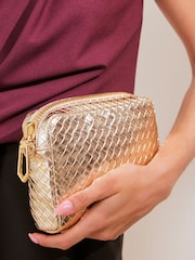 Friends Like These Gold Weave Chain Cross-Body Bag - Image 3 of 8