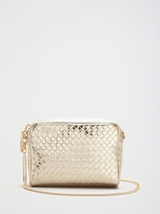 Friends Like These Gold Weave Chain Cross-Body Bag - Image 5 of 8
