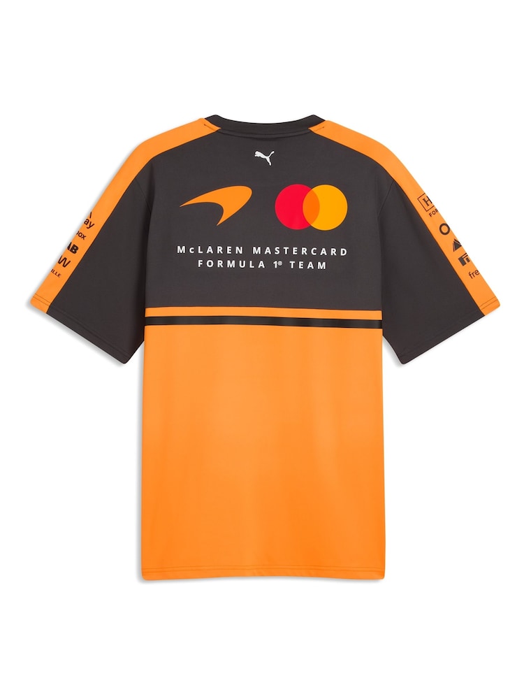 Puma Orange Mclaren Replica T-Shirt - Image 6 of 6