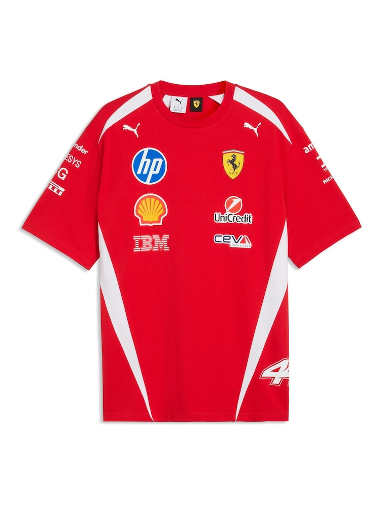 Puma Red Replica Drivers Authentic T-Shirt - Image 5 of 5