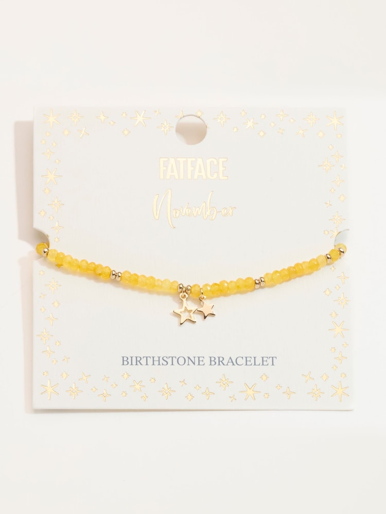 FatFace November Birth Stone Bracelet - Image 3 of 3 FatFace November Birth Stone Bracelet - Image 3 of 3