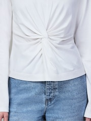 Μπλούζα με Μακριά μανίκια Ro&Zo Twist μπροστά - Εικόνα 3 από 4