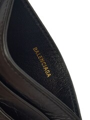 The Handbag Clinic Black Balenciaga Neo Classic Card Holder - Image 4 of 7