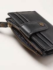 FatFace Black Leather Cardholder - Image 3 of 3