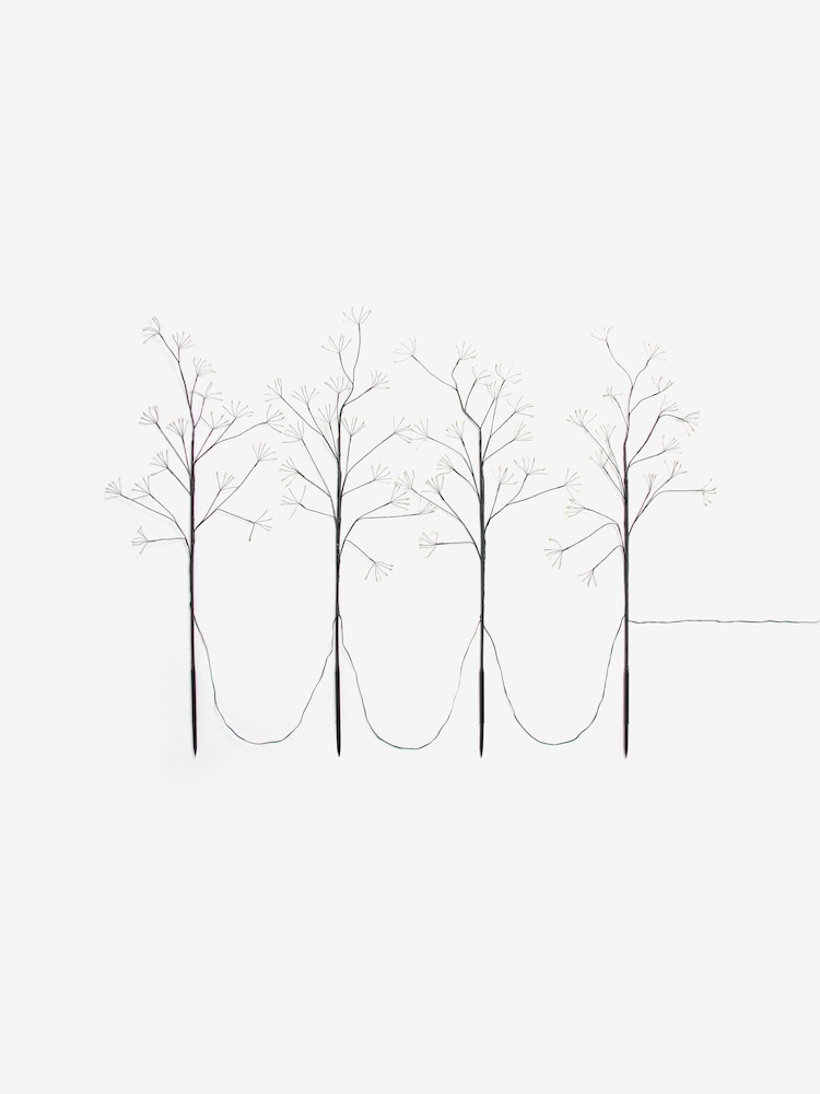 4 Pack Black Twig Pathfinders Pre Lit Christmas Tree - Image 4 of 4 4 Pack Black Twig Pathfinders Pre Lit Christmas Tree - Image 4 of 4