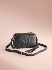 Μαύρο - B by Ted Baker Leather Cross-Body Camera Bag - Εικόνα 1 από 5