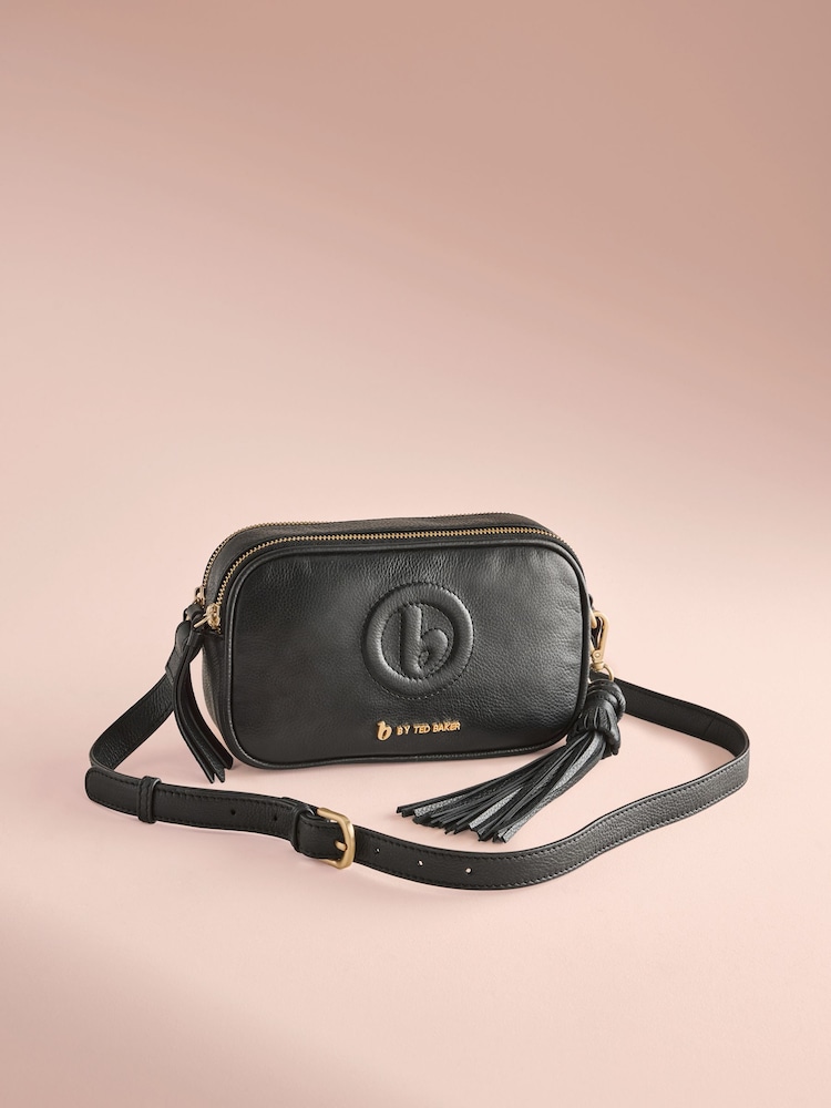 Μαύρο - B by Ted Baker Leather Cross-Body Camera Bag - Εικόνα 1 από 5 Μαύρο - B by Ted Baker Leather Cross-Body Camera Bag - Εικόνα 1 από 5