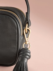 Μαύρο - B by Ted Baker Leather Cross-Body Camera Bag - Εικόνα 4 από 5