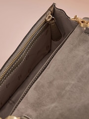 Σταχτί καφέ - B by Ted Baker Suede Chain Cross-Body Bag - Εικόνα 5 από 6