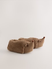 Mink Brown 3D Hedgehog Mini Boot Slippers - Image 8 of 8