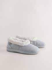Серый, искусственный мех - Sole Arc Extra Support Mini Boot Slippers - Изображение 4 8