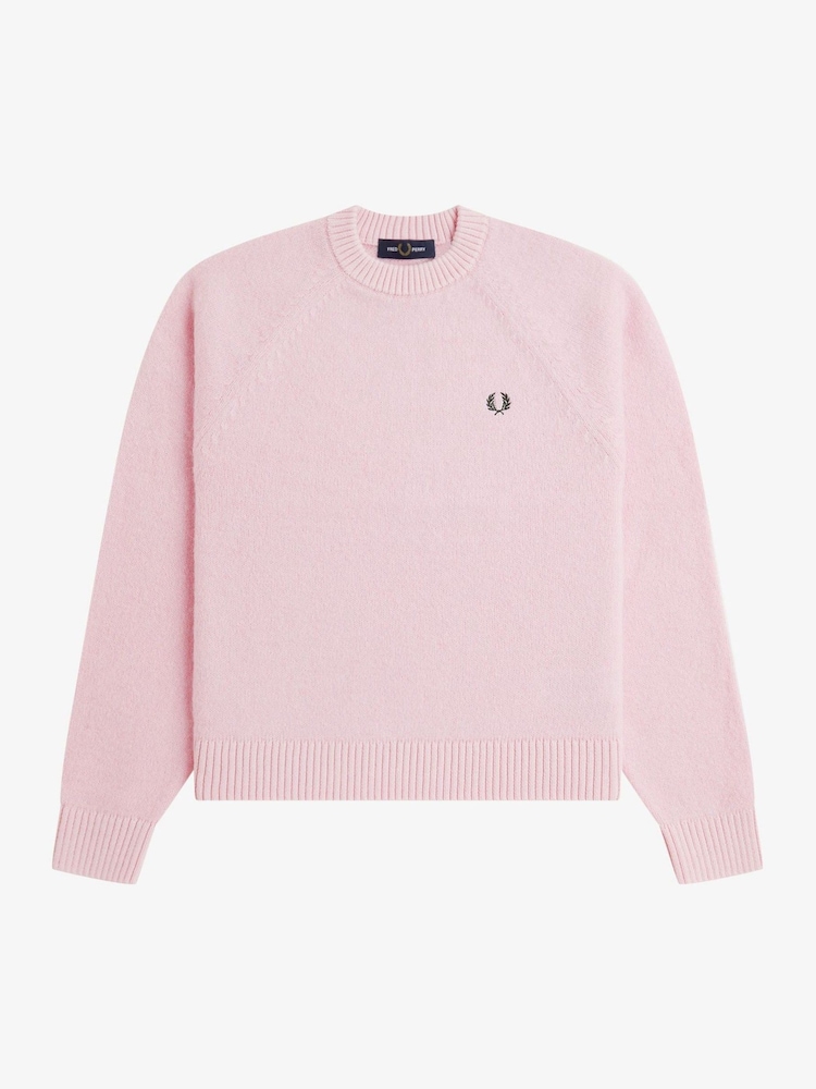 Fred Perry Brushed Crew Neck Jumper - Bilde 1 av 1 Fred Perry Brushed Crew Neck Jumper - Bilde 1 av 1