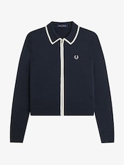 Fred Perry Zip-Through Knitted Shirt - Bild 1 von 1