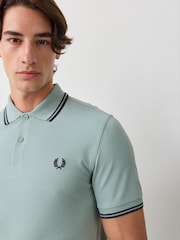 Boja žalfije Zeleno - Polo majica sa kratkim rukavom Fred Perry - Slika 4 od 6