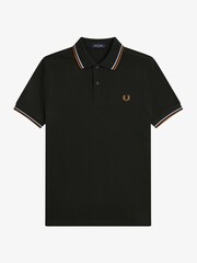 Fred Perry Green Twin Tipped Fred Perry Shirt - Image 1 of 1