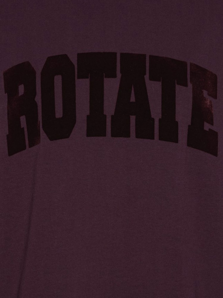 Rotate Red Jersey Oversized T-Shirt - Image 4 of 4