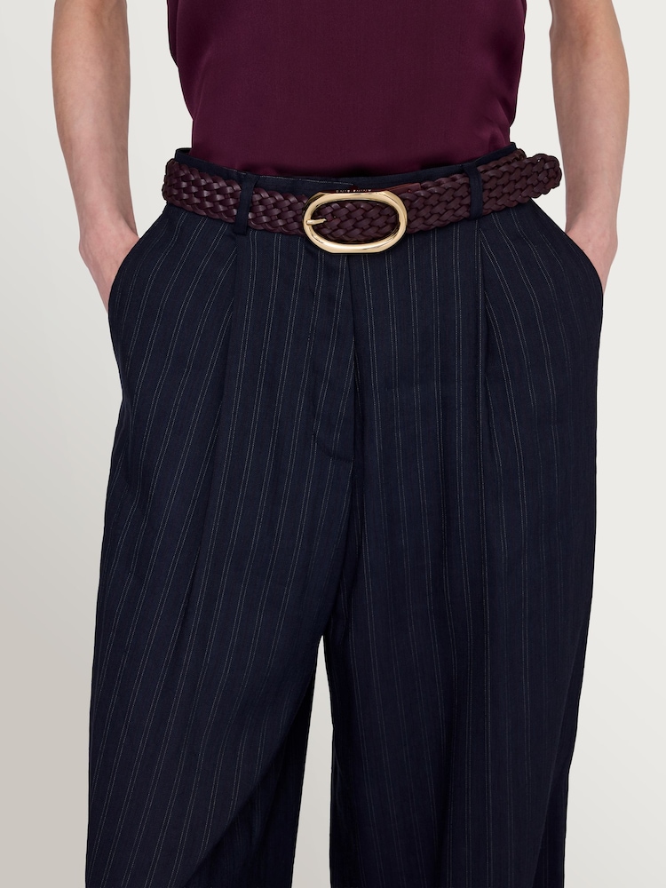 ANINE BING Red Signature Link Braided Belt - Image 4 of 4 ANINE BING Red Signature Link Braided Belt - Image 4 of 4