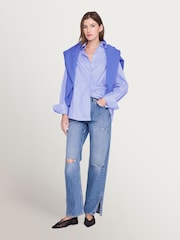 ANINE BING Blue Blue Essie Shirt - Image 2 of 4