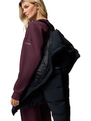Columbia Amaze Puff™ Mid Hooded Black Jacket - Bild 5 von 6