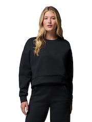 Sudadera de cuello redondo de felpa gruesa Columbia Amazesweats negra - Imagen 1 de 5