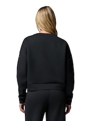 Sudadera de cuello redondo de felpa gruesa Columbia Amazesweats negra - Imagen 2 de 5