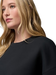 Sudadera de cuello redondo de felpa gruesa Columbia Amazesweats negra - Imagen 4 de 5