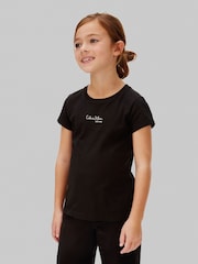 Calvin Klein Black Slim T-Shirt - Image 1 of 5