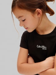 Calvin Klein Black Slim T-Shirt - Image 5 of 5