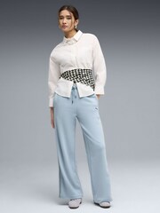 Puma Blue Her High Waist Wide-Leg Joggers - Image 3 of 5