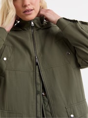 JD Williams Green 2 In 1 Shower Resist Parka - Image 4 of 4