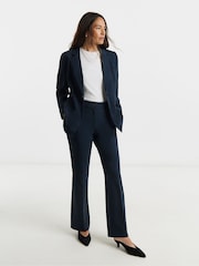 JD Williams Blue Tailored Single Breasted Blazer - Image 4 of 4