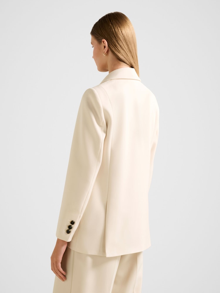 Forever New Cream Oaklyn Single Breasted Blazer - Image 2 of 5 Forever New Cream Oaklyn Single Breasted Blazer - Image 2 of 5