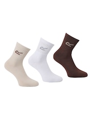 Regatta White Boxed Socks 3 Pack - Image 1 of 1