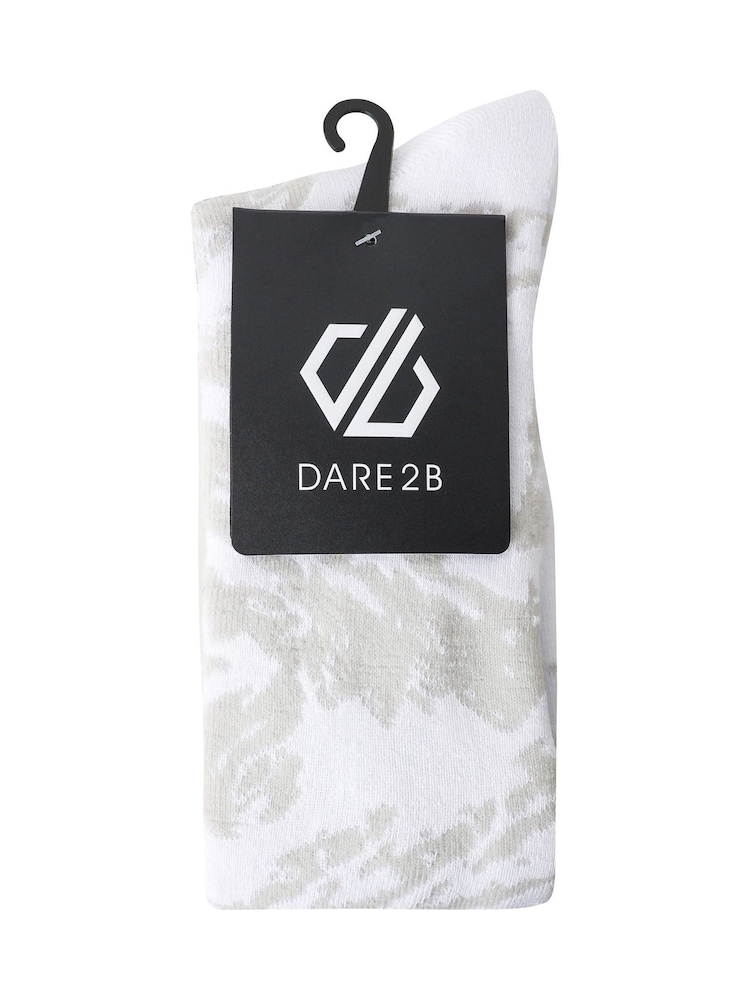 Dare 2b White Print Ski Sock II - Image 1 of 3 Dare 2b White Print Ski Sock II - Image 1 of 3