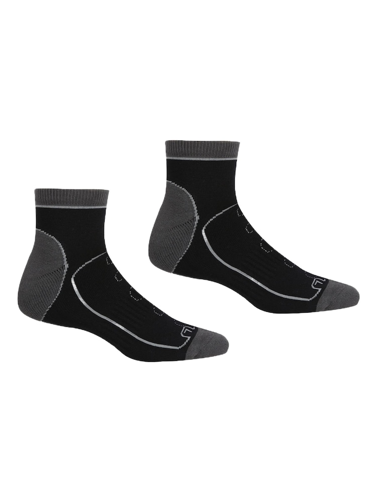 Regatta Black Samaris Trail Socks - Image 1 of 2 Regatta Black Samaris Trail Socks - Image 1 of 2