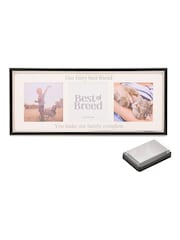 Widdop White Paw Print Photo Frame with Ink Pad - Image 1 of 9