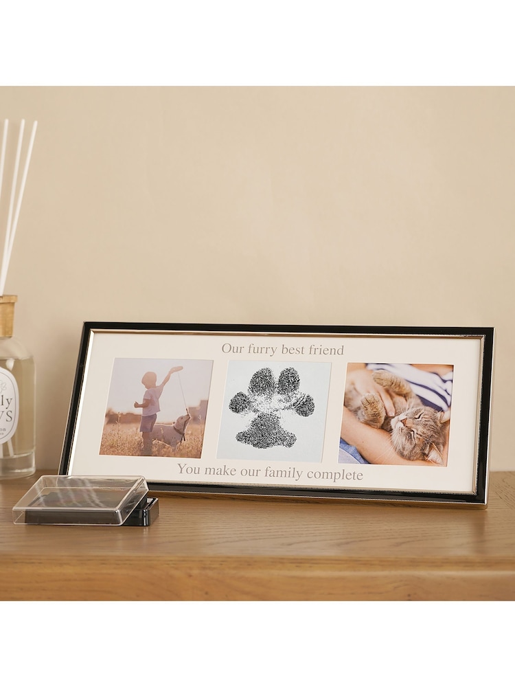 Widdop White Paw Print Photo Frame with Ink Pad - Image 9 of 9