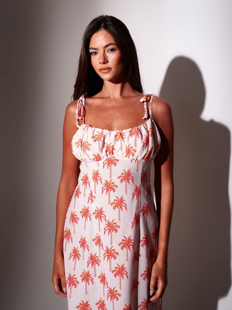 light pink beach dress Aloruh A-Line Loose Comfortable For Night Vacation Summer,Wedding Guest,Graduation Dress Sexy Tropical Koa Pink Off Shoulder Linen Mini Dress Body Light Punch Long Sleeve Tie