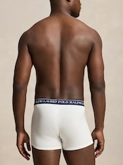 Polo Ralph Lauren White Classic Boxers 5 Pack - Image 3 of 8