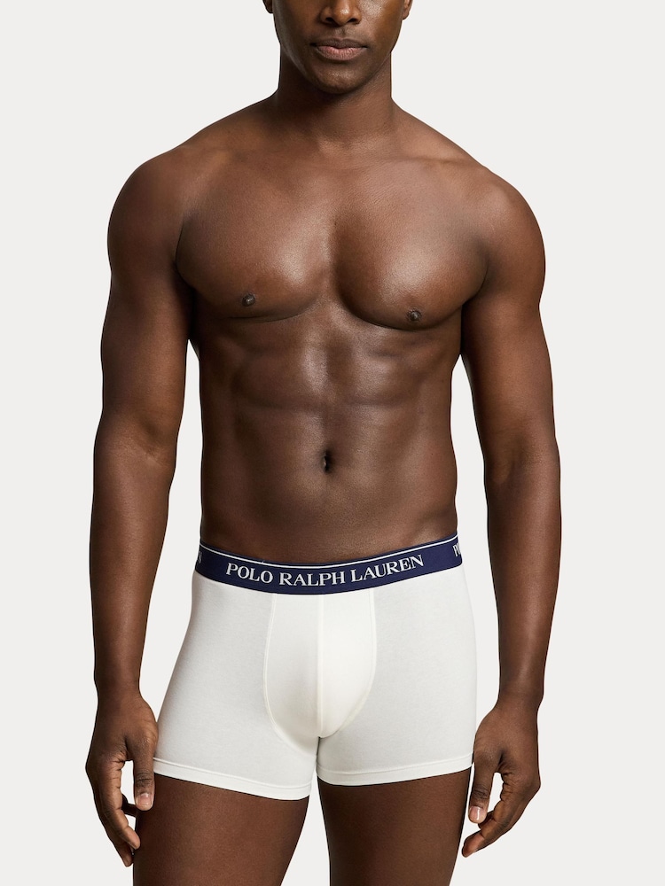 Polo Ralph Lauren White Classic Boxers 5 Pack - Image 8 of 8 Polo Ralph Lauren White Classic Boxers 5 Pack - Image 8 of 8