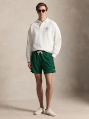 Polo Ralph Lauren Green Traveller Swim Shorts - Image 3 of 5